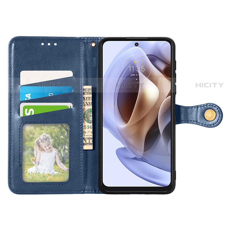 Coque Portefeuille Livre Cuir Etui Clapet S05D pour Motorola Moto G31 Plus