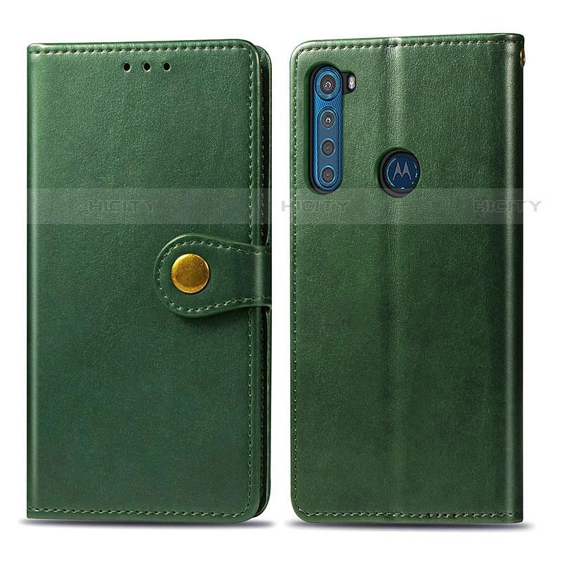 Coque Portefeuille Livre Cuir Etui Clapet S05D pour Motorola Moto One Fusion Plus Plus