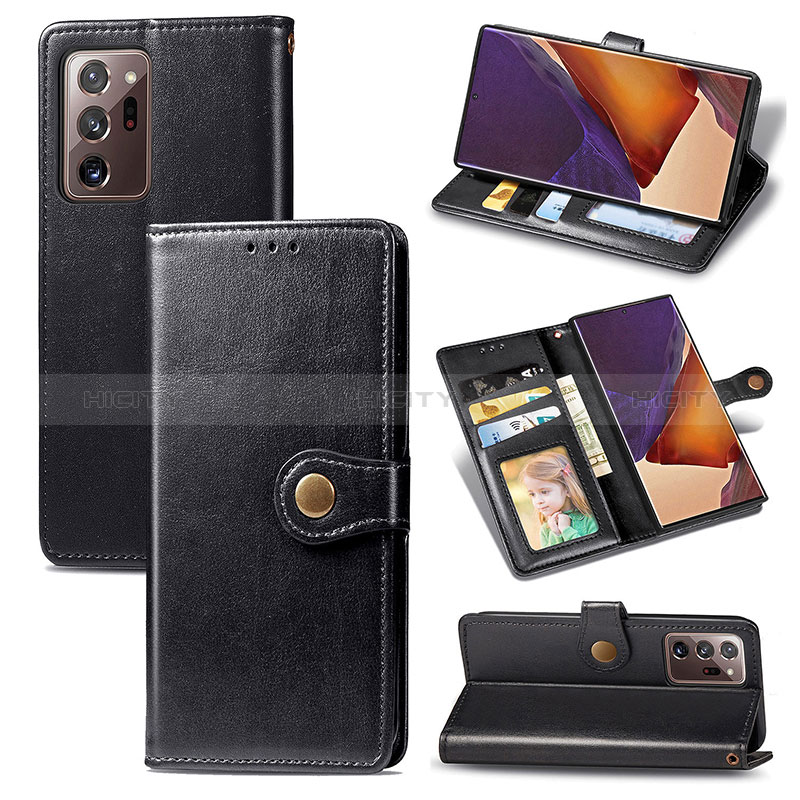 Coque Portefeuille Livre Cuir Etui Clapet S05D pour Samsung Galaxy Note 20 Ultra 5G Plus