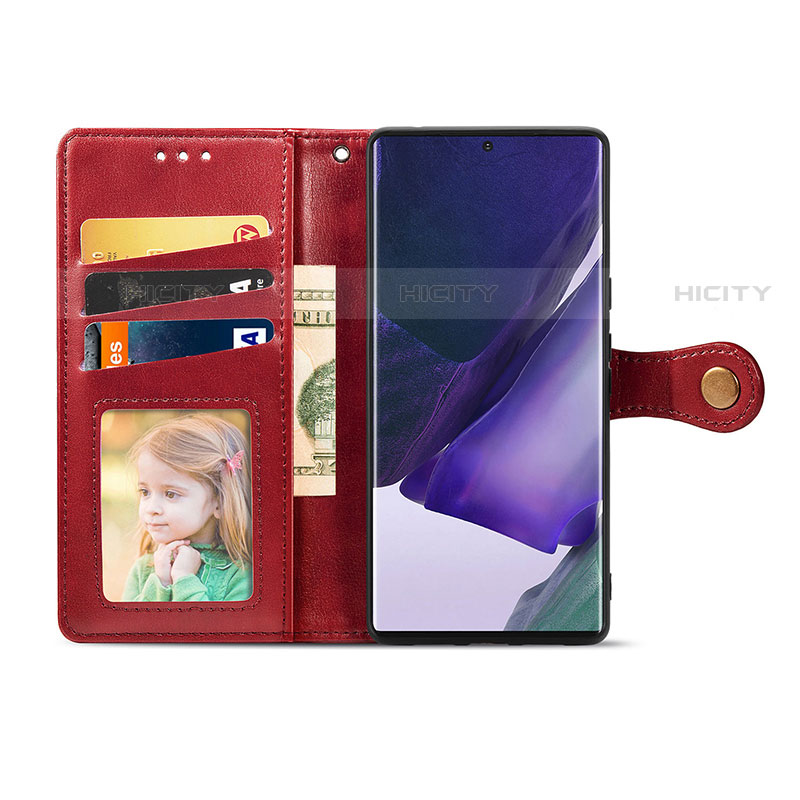 Coque Portefeuille Livre Cuir Etui Clapet S05D pour Samsung Galaxy S21 Ultra 5G Plus