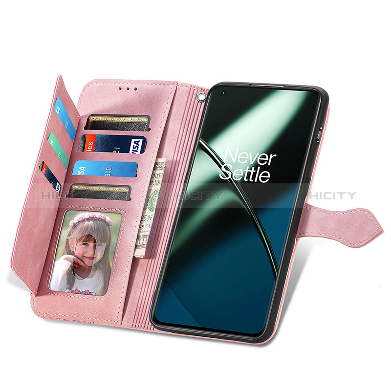 Coque Portefeuille Livre Cuir Etui Clapet S06D pour OnePlus 11 5G Plus