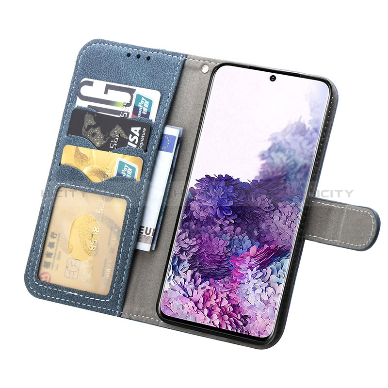 Coque Portefeuille Livre Cuir Etui Clapet S06D pour Samsung Galaxy S20 Plus 5G Plus