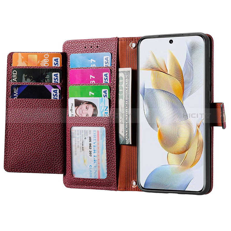 Coque Portefeuille Livre Cuir Etui Clapet S15D pour Huawei Honor 90 5G Plus