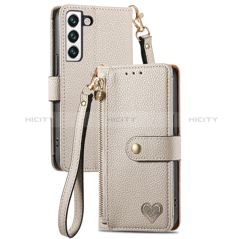 Coque Portefeuille Livre Cuir Etui Clapet S16D pour Samsung Galaxy S22 5G Plus