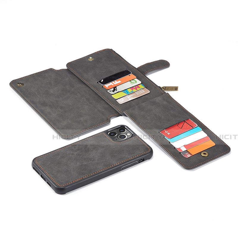 Coque Portefeuille Livre Cuir Etui Clapet T01 pour Apple iPhone 11 Pro Plus
