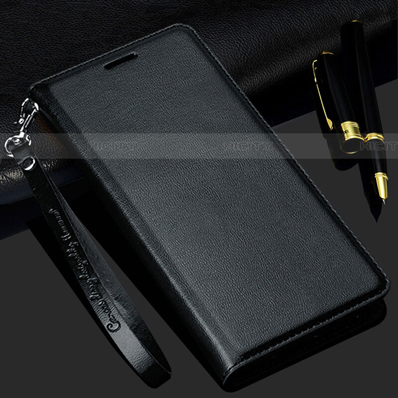 Coque Portefeuille Livre Cuir Etui Clapet T01 pour Samsung Galaxy S20 Plus Noir Plus