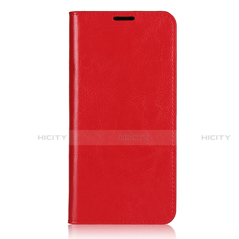 Coque Portefeuille Livre Cuir Etui Clapet T02 pour Oppo Find X2 Lite Rouge Plus