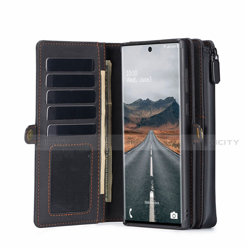 Coque Portefeuille Livre Cuir Etui Clapet T02 pour Samsung Galaxy Note 20 Ultra 5G Plus