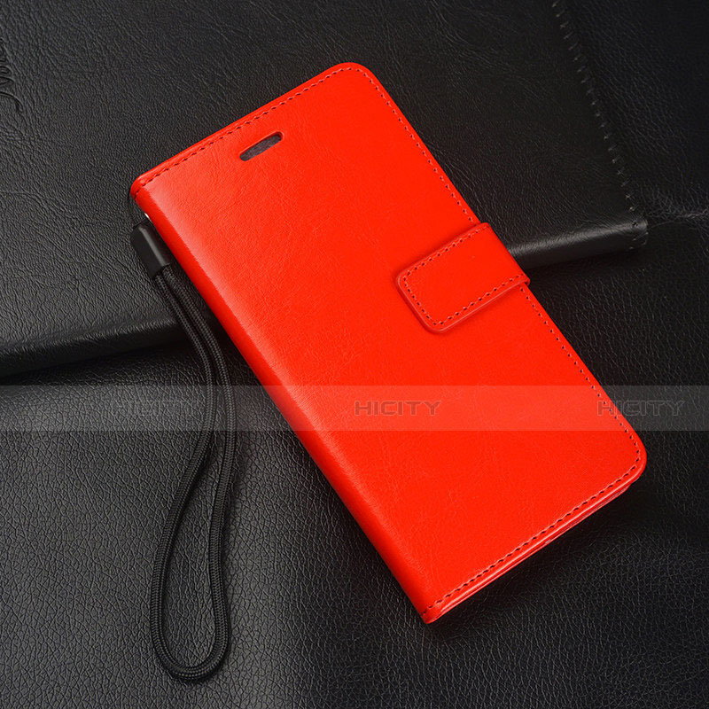 Coque Portefeuille Livre Cuir Etui Clapet T02 pour Xiaomi Redmi Note 8 Pro Rouge Plus