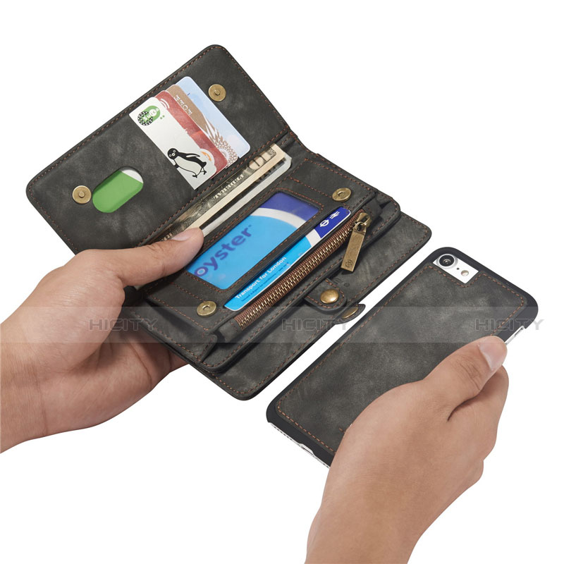 Coque Portefeuille Livre Cuir Etui Clapet T03 pour Apple iPhone SE (2020) Plus