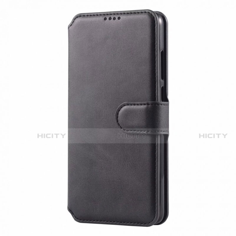 Coque Portefeuille Livre Cuir Etui Clapet T03 pour Huawei P30 Lite New Edition Noir Plus