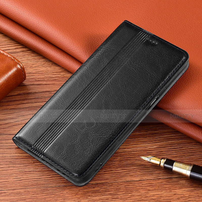 Coque Portefeuille Livre Cuir Etui Clapet T04 pour Huawei Nova 8 SE 5G Noir Plus