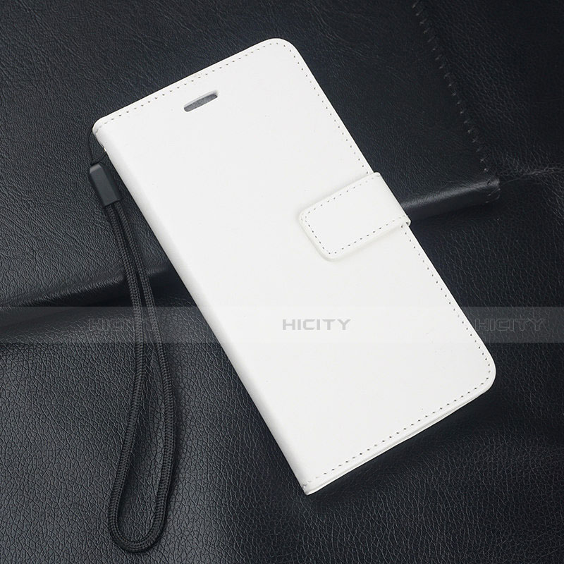 Coque Portefeuille Livre Cuir Etui Clapet T04 pour Huawei P30 Lite New Edition Blanc Plus