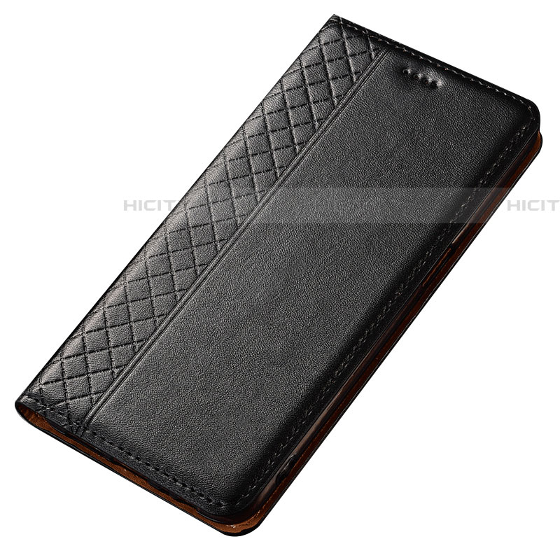 Coque Portefeuille Livre Cuir Etui Clapet T05 pour Samsung Galaxy A70 Noir Plus