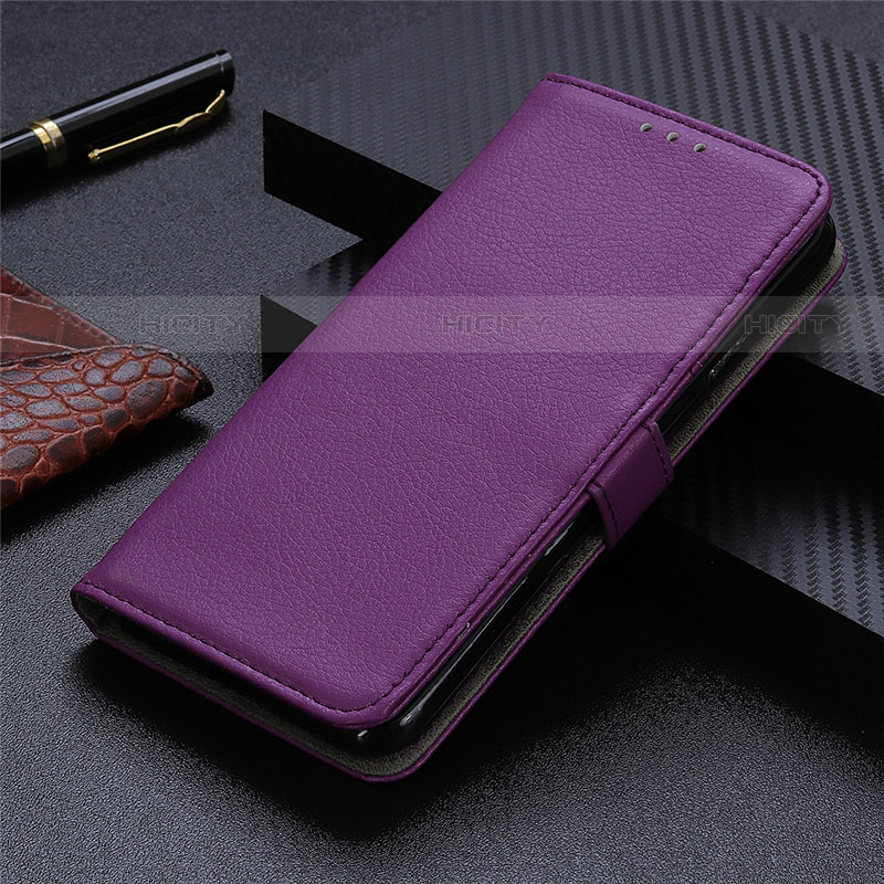Coque Portefeuille Livre Cuir Etui Clapet T05 pour Xiaomi Redmi 9AT Violet Plus
