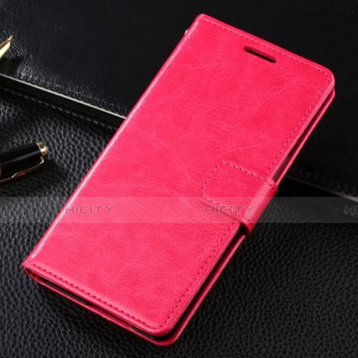 Coque Portefeuille Livre Cuir Etui Clapet T06 pour Samsung Galaxy S10 Plus Rose Rouge Plus