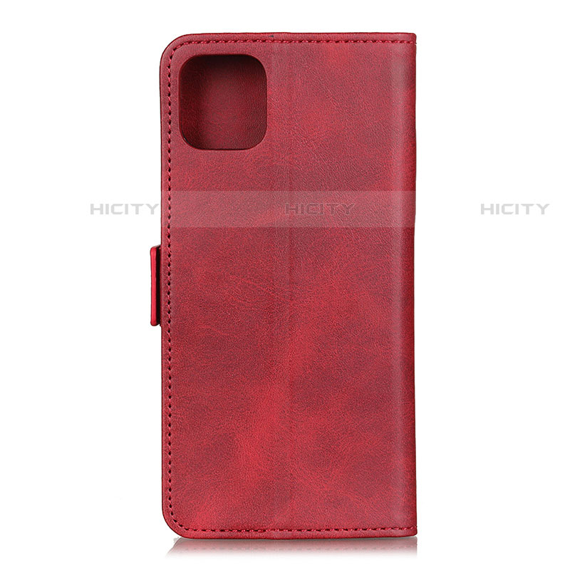 Coque Portefeuille Livre Cuir Etui Clapet T06 pour Xiaomi Mi 11 5G Rouge Plus