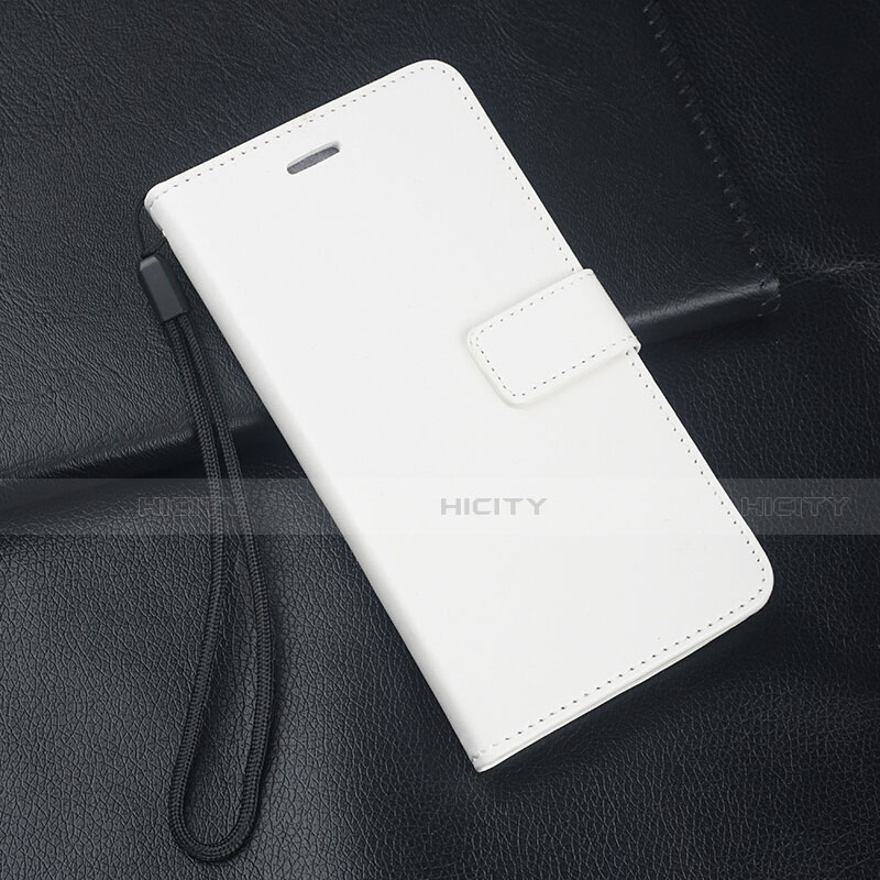 Coque Portefeuille Livre Cuir Etui Clapet T06 pour Xiaomi Mi 9T Blanc Plus