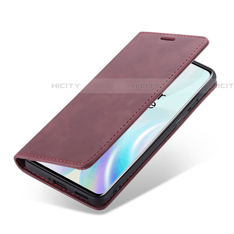 Coque Portefeuille Livre Cuir Etui Clapet T07 pour OnePlus 8 Plus