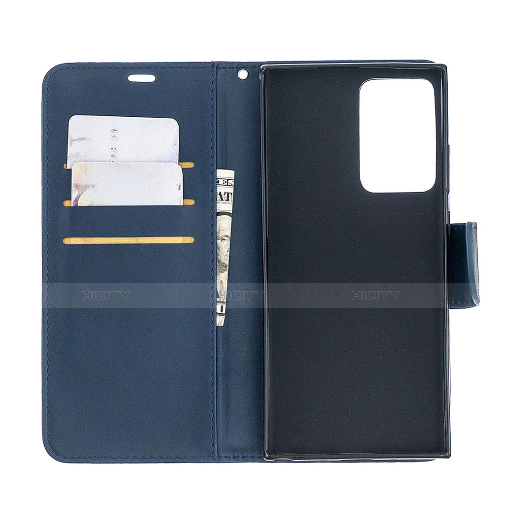 Coque Portefeuille Livre Cuir Etui Clapet T08 pour Samsung Galaxy Note 20 Ultra 5G Plus