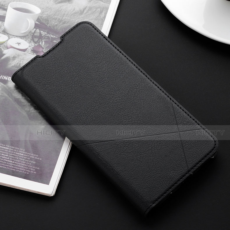 Coque Portefeuille Livre Cuir Etui Clapet T08 pour Xiaomi Mi 9T Noir Plus