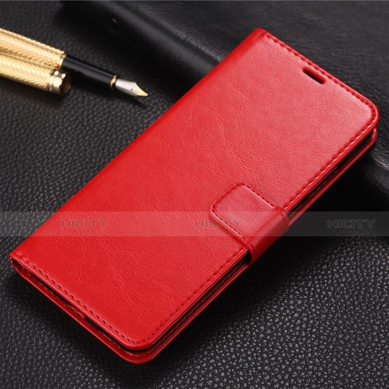 Coque Portefeuille Livre Cuir Etui Clapet T09 pour Huawei Honor 20 Pro Rouge Plus