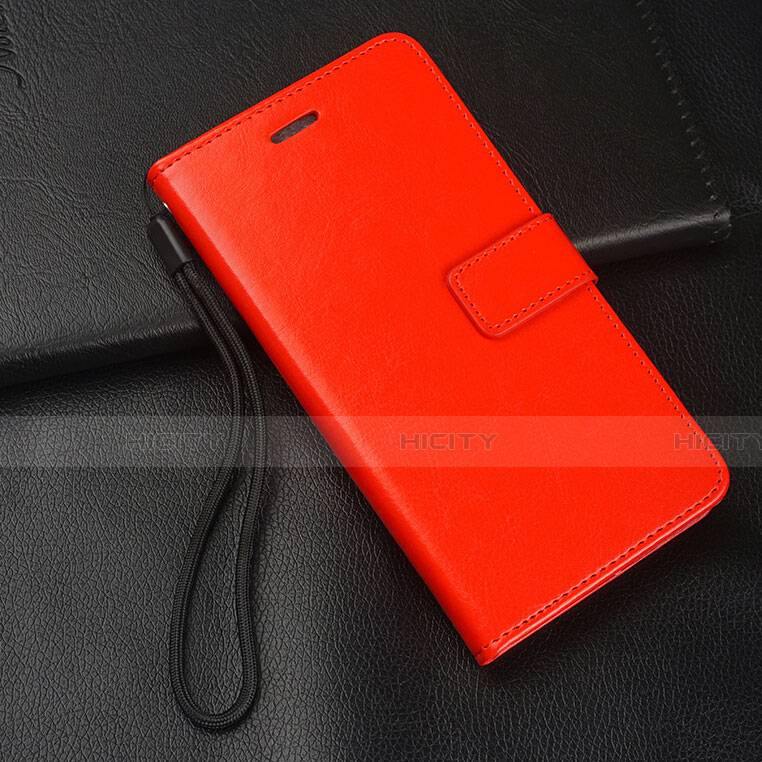Coque Portefeuille Livre Cuir Etui Clapet T09 pour Samsung Galaxy S10e Rouge Plus