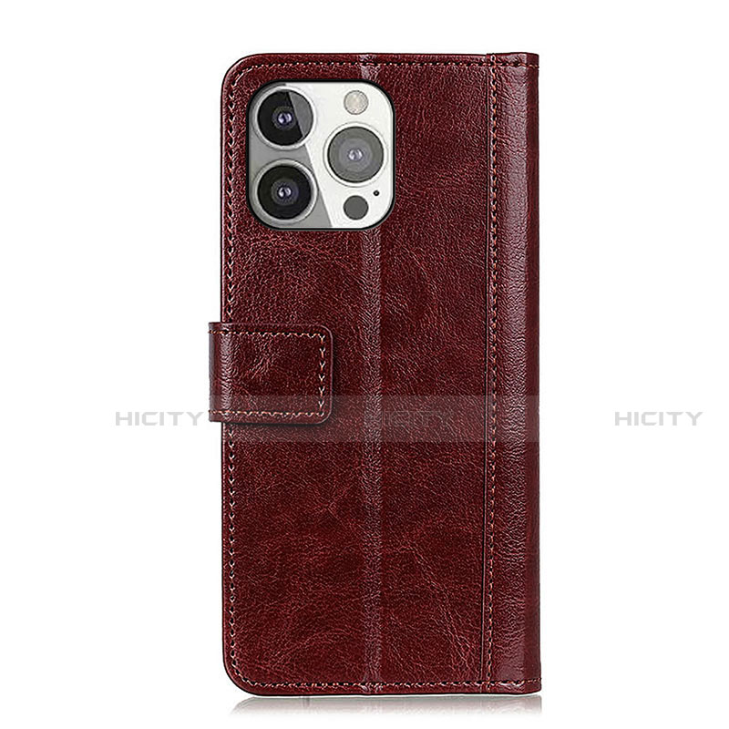 Coque Portefeuille Livre Cuir Etui Clapet T10 pour Apple iPhone 13 Pro Plus