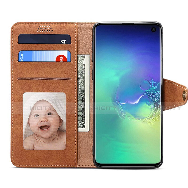Coque Portefeuille Livre Cuir Etui Clapet T10 pour Samsung Galaxy S10 Plus