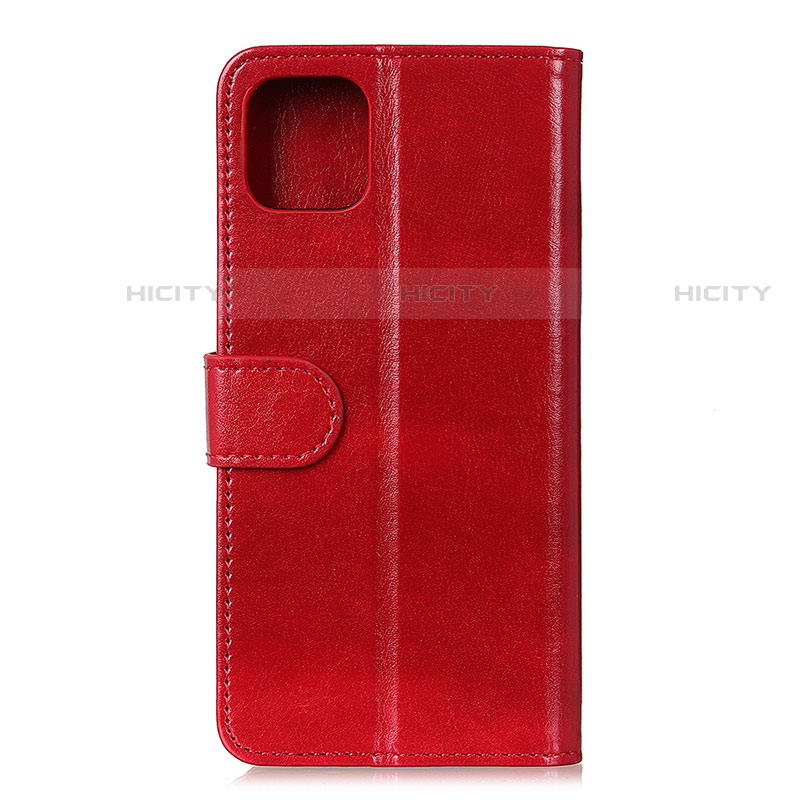 Coque Portefeuille Livre Cuir Etui Clapet T11 pour Xiaomi Mi 11 Lite 4G Rouge Plus