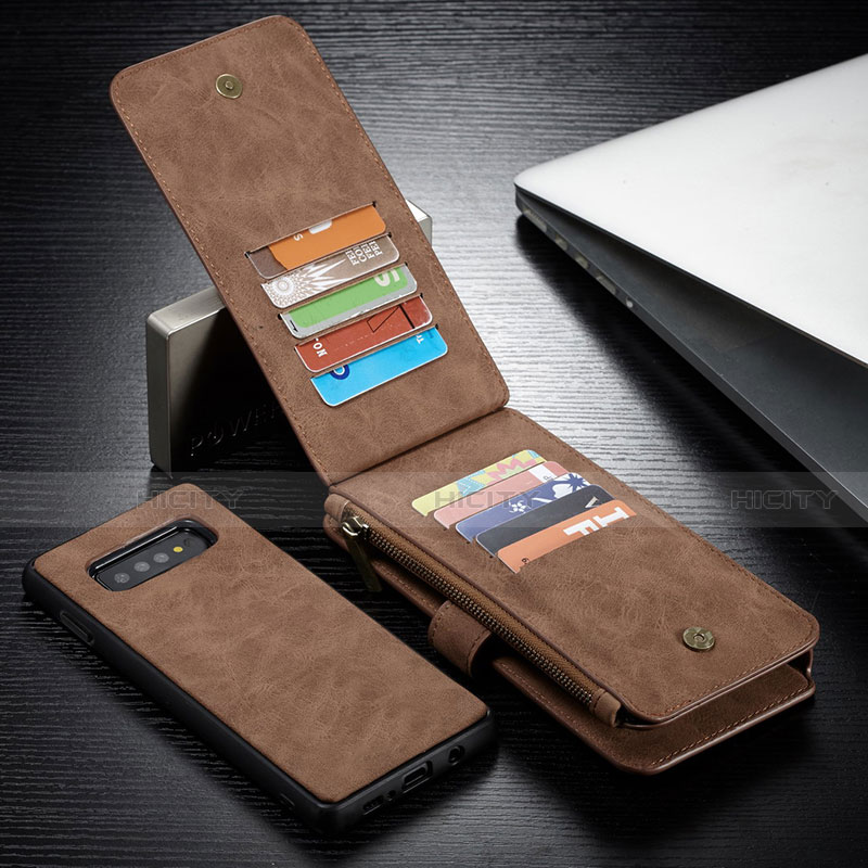 Coque Portefeuille Livre Cuir Etui Clapet T15 pour Samsung Galaxy S10 Plus Plus