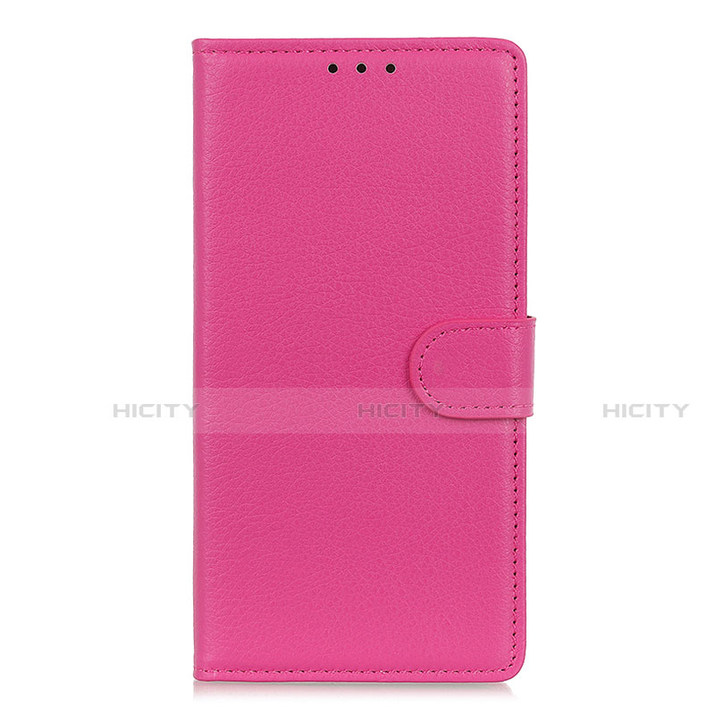 Coque Portefeuille Livre Cuir Etui Clapet T16 pour Samsung Galaxy Note 20 5G Rose Rouge Plus