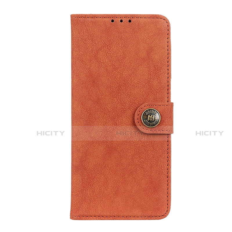 Coque Portefeuille Livre Cuir Etui Clapet T17 pour Samsung Galaxy Note 20 Ultra 5G Orange Plus