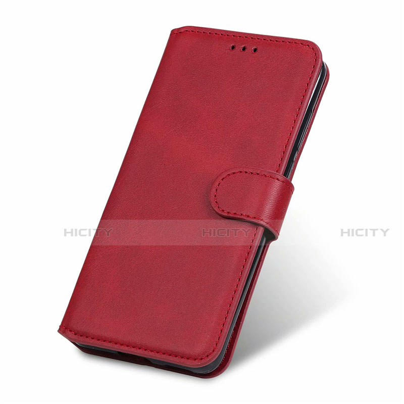 Coque Portefeuille Livre Cuir Etui Clapet T19 pour Huawei P40 Rouge Plus