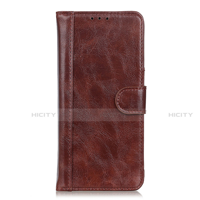 Coque Portefeuille Livre Cuir Etui Clapet T21 pour Samsung Galaxy Note 20 5G Marron Plus