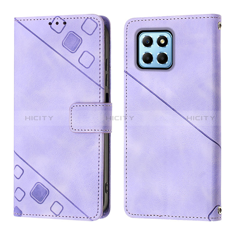 Coque Portefeuille Livre Cuir Etui Clapet Y01B pour Huawei Honor X6S Plus