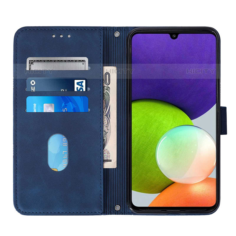 Coque Portefeuille Livre Cuir Etui Clapet Y01B pour Samsung Galaxy M22 4G Plus