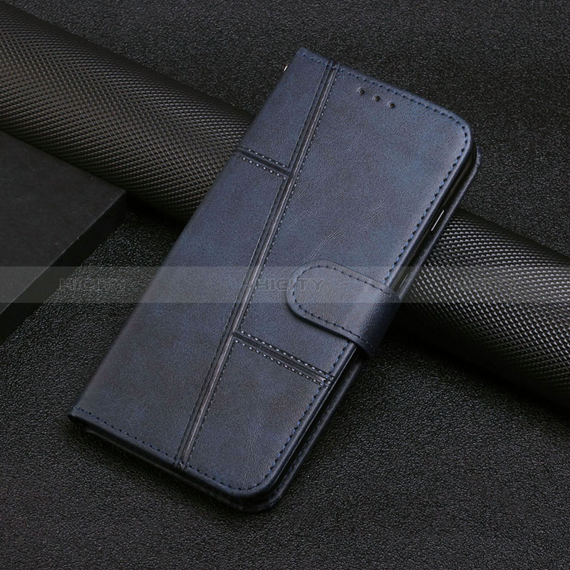 Coque Portefeuille Livre Cuir Etui Clapet Y01X pour Xiaomi Poco F5 Pro 5G Bleu Plus