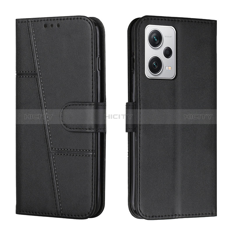 Coque Portefeuille Livre Cuir Etui Clapet Y01X pour Xiaomi Redmi Note 12 Pro 5G Noir Plus