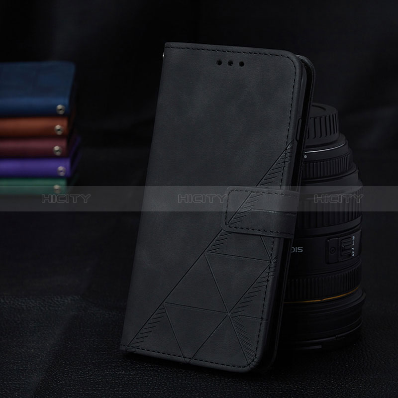 Coque Portefeuille Livre Cuir Etui Clapet Y02B pour Samsung Galaxy A02s Noir Plus