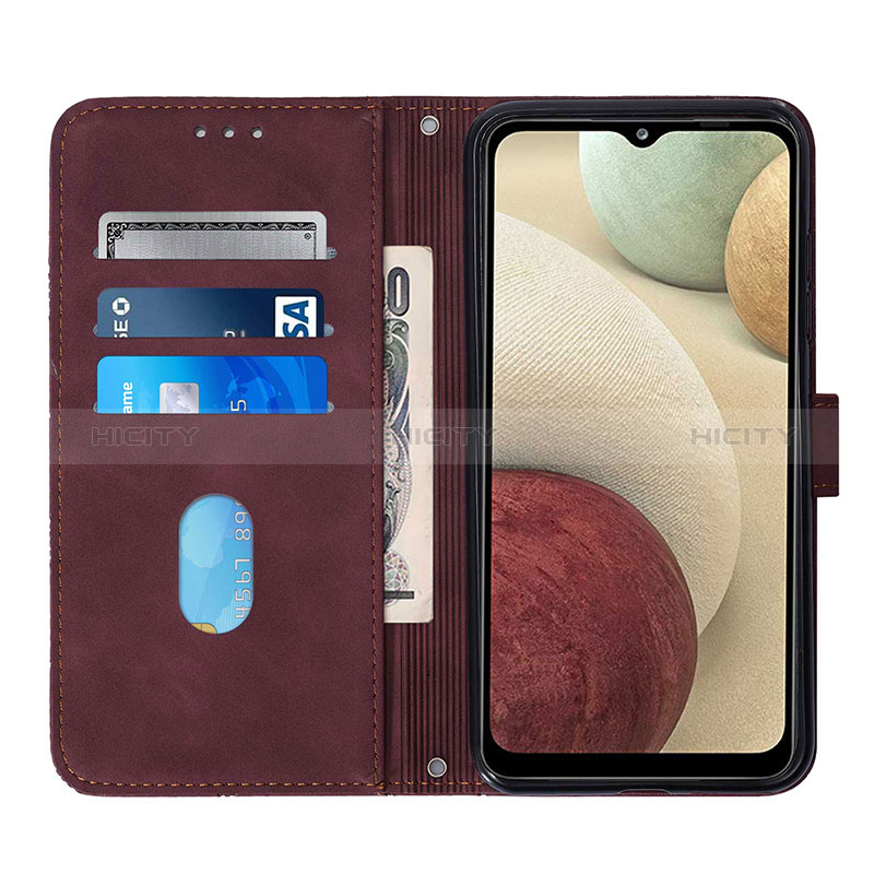 Coque Portefeuille Livre Cuir Etui Clapet Y02B pour Samsung Galaxy M12 Plus