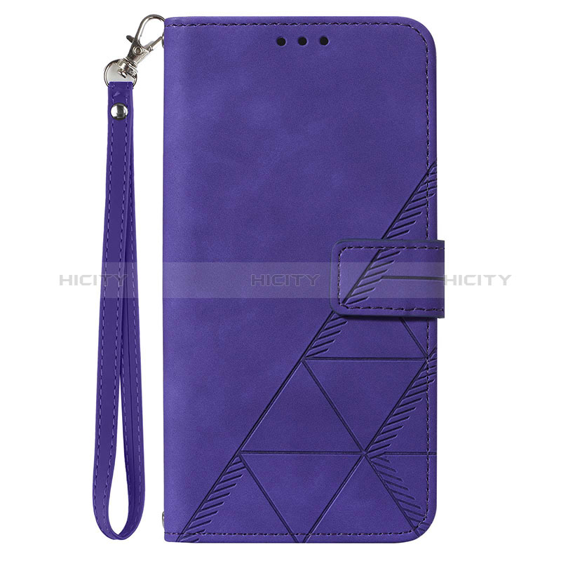 Coque Portefeuille Livre Cuir Etui Clapet Y02B pour Samsung Galaxy S20 FE (2022) 5G Violet Plus