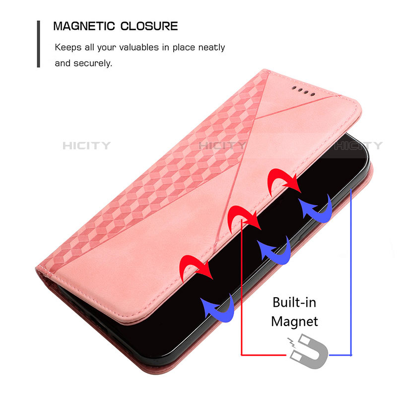 Coque Portefeuille Livre Cuir Etui Clapet Y02X pour Motorola Moto E30 Plus