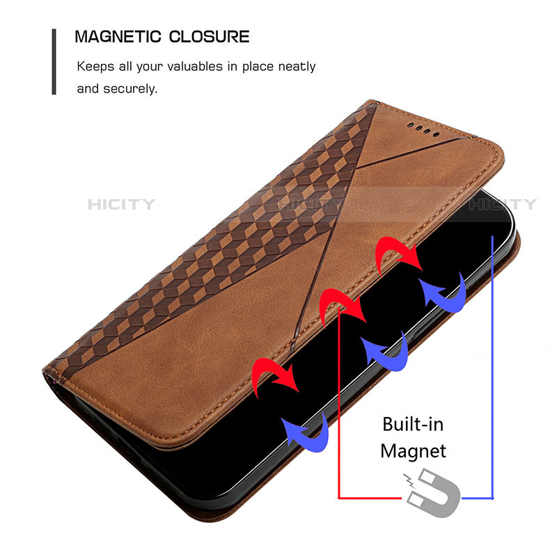 Coque Portefeuille Livre Cuir Etui Clapet Y02X pour Motorola Moto G20 Plus