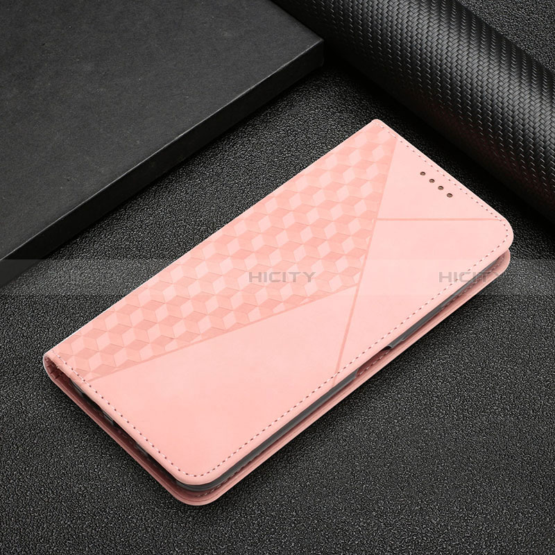 Coque Portefeuille Livre Cuir Etui Clapet Y02X pour Xiaomi Poco F5 Pro 5G Or Rose Plus
