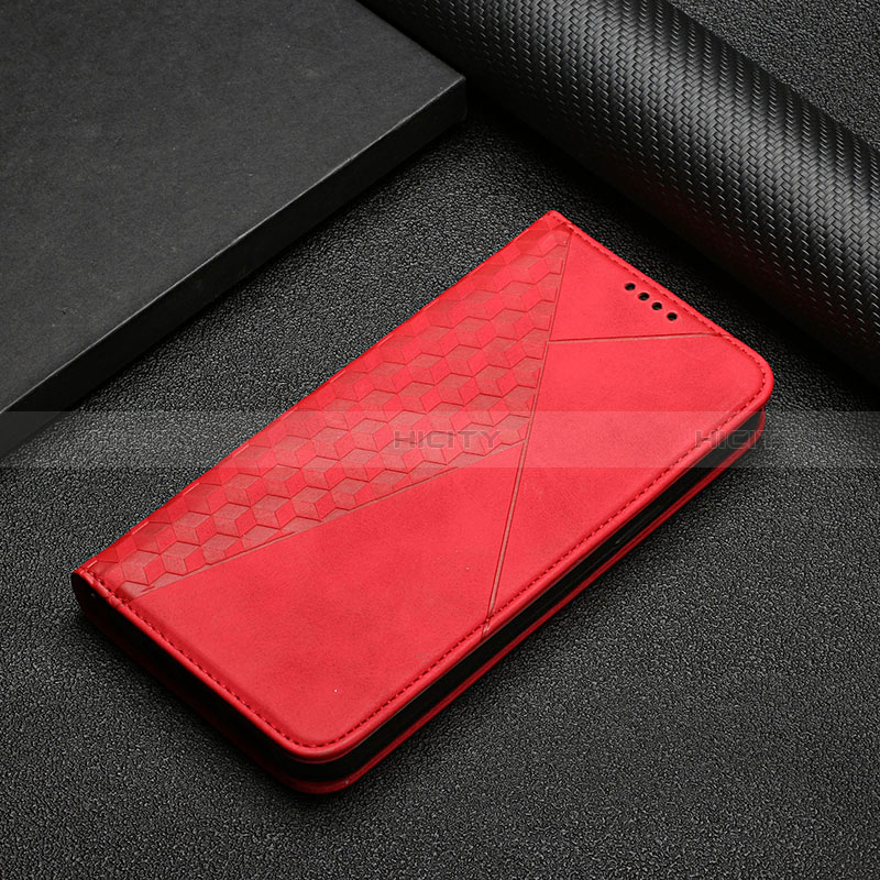 Coque Portefeuille Livre Cuir Etui Clapet Y02X pour Xiaomi Poco F5 Pro 5G Rouge Plus