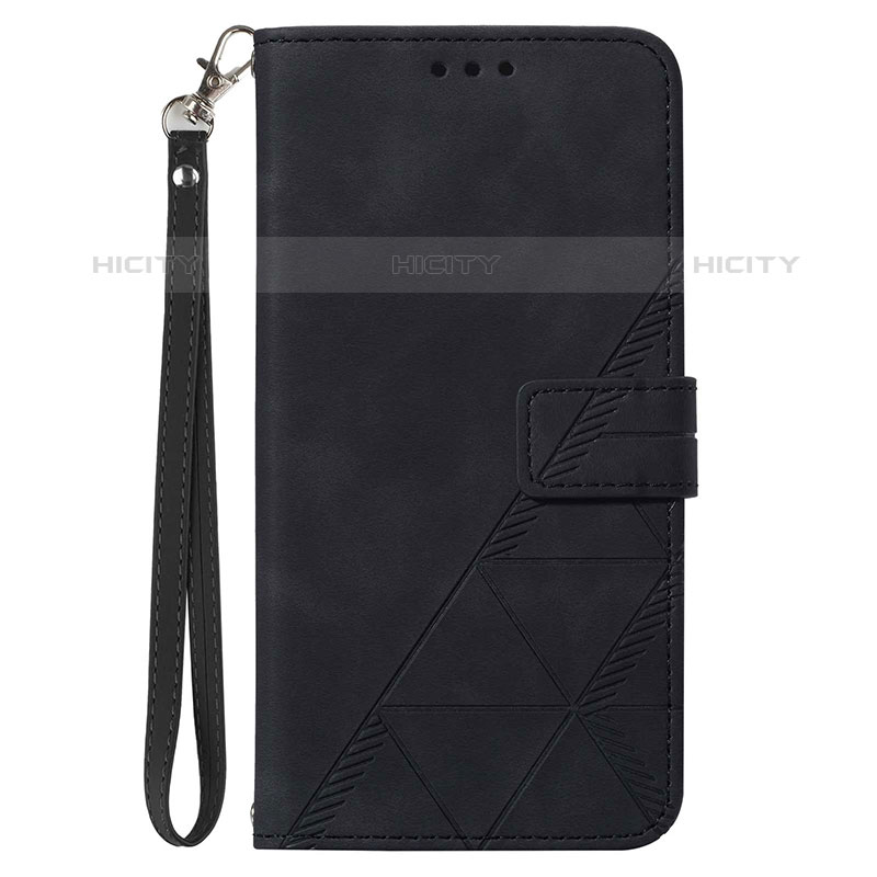Coque Portefeuille Livre Cuir Etui Clapet Y03B pour Samsung Galaxy M22 4G Noir Plus