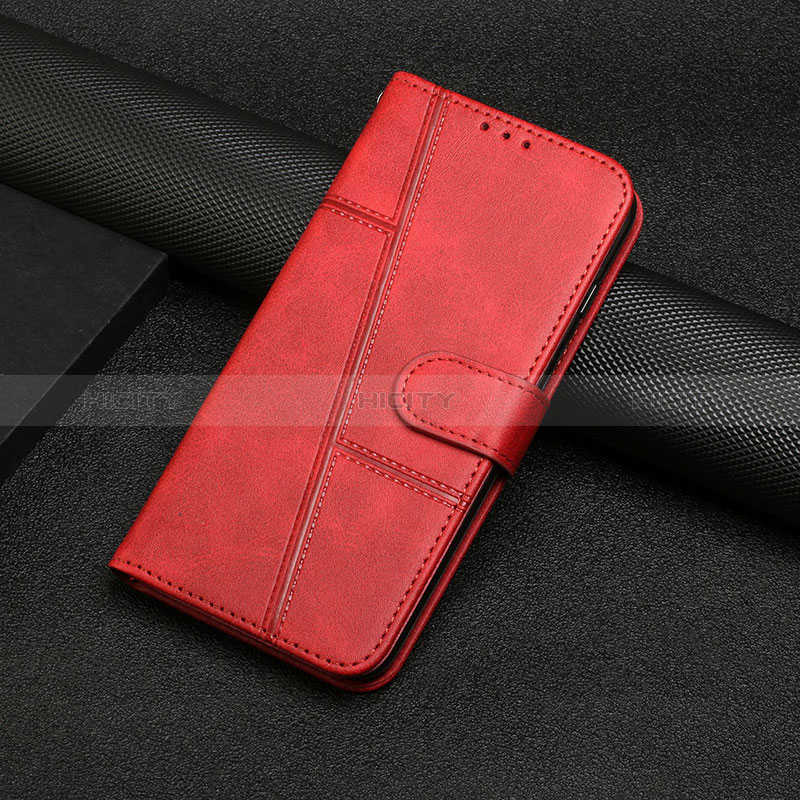 Coque Portefeuille Livre Cuir Etui Clapet Y04X pour Oppo Reno10 Pro+ Plus 5G Rouge Plus