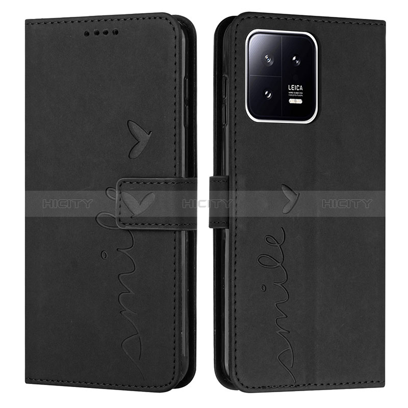 Coque Portefeuille Livre Cuir Etui Clapet Y04X pour Xiaomi Mi 13 Pro 5G Noir Plus