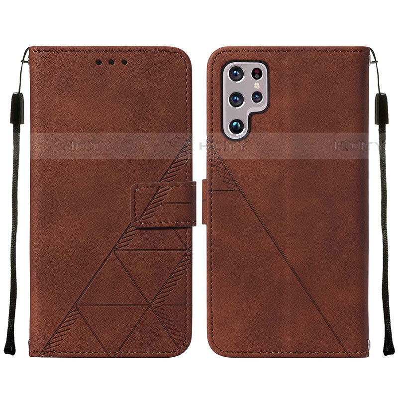 Coque Portefeuille Livre Cuir Etui Clapet Y07B pour Samsung Galaxy S21 Ultra 5G Plus